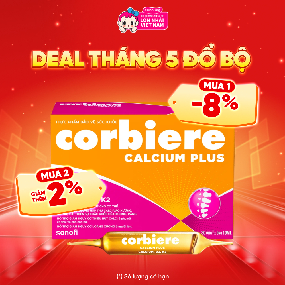 Thực phẩm bảo vệ sức khỏe Corbiere Calcium Plus