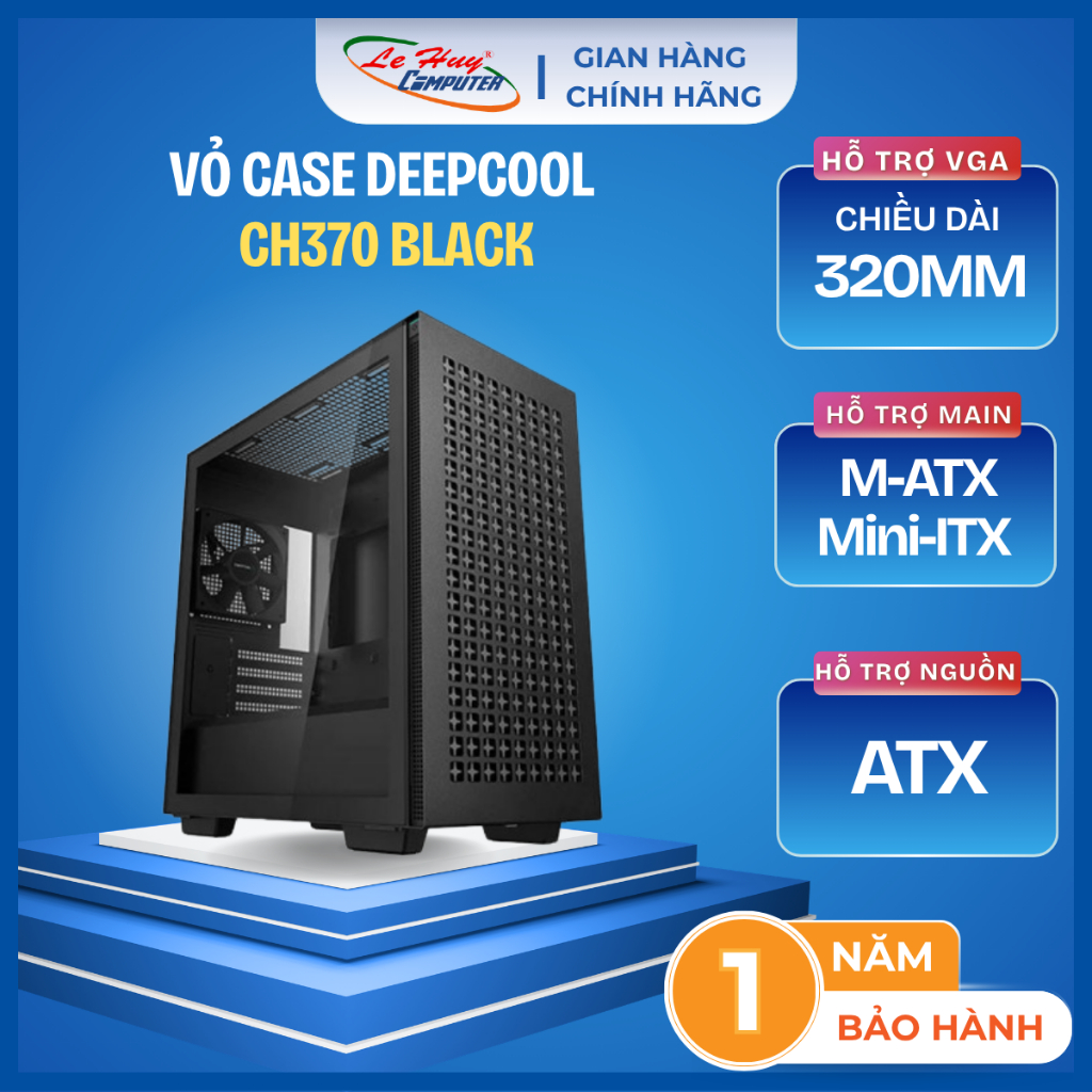Vỏ Máy Tính Deepcool CH370 - Hàng Chính Hãng