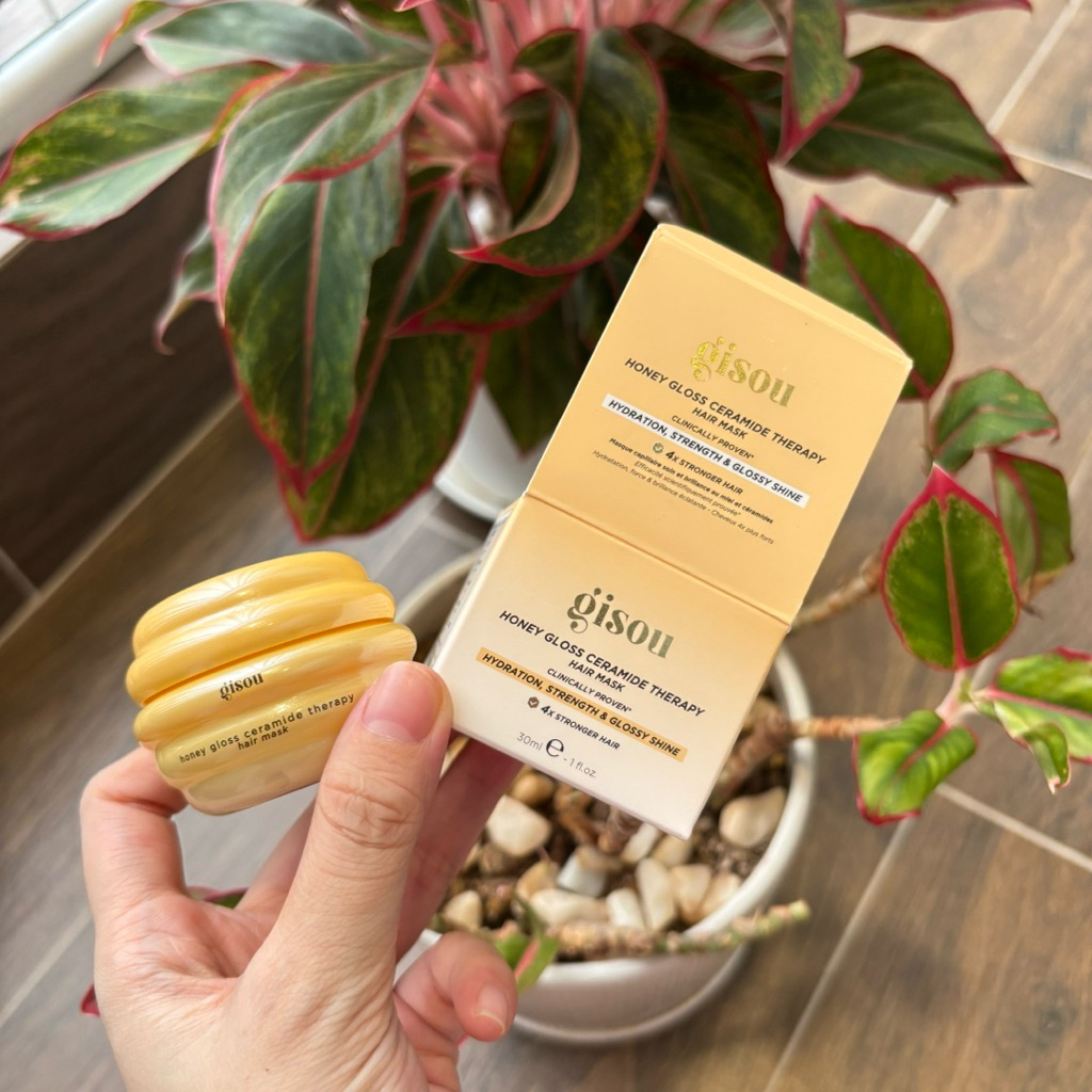 [ Sephora Us] Mặt nạ tóc Gisou Honey Gloss Ceramide Therapy Hydrating Hair Mask