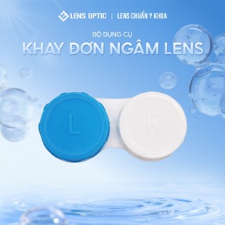 Khay Ngâm Bảo Quản Kính Áp Tròng Nhỏ Gọn Tiện Dụng Phù Hợp Với Người Thường Xuyên Đeo Lens