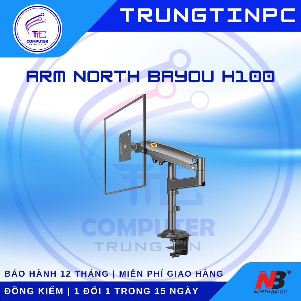Arm màn hình North Bayou H100 - BH 12T