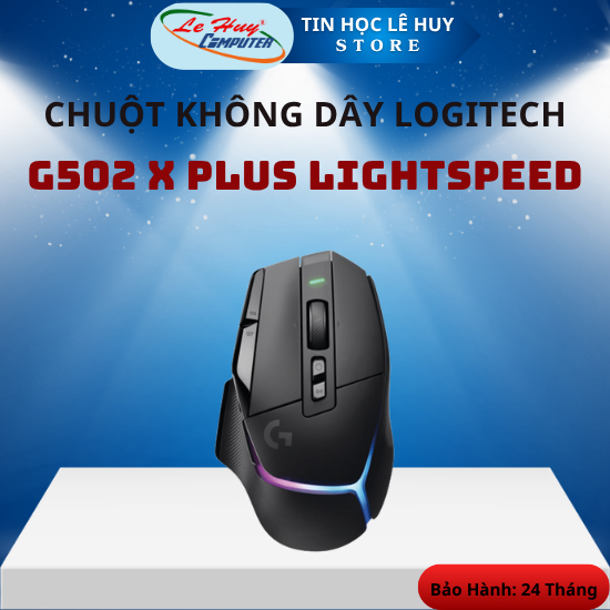 Chuột Không Dây Logitech G502 X Plus Lightspeed - Hàng Chính Hãng