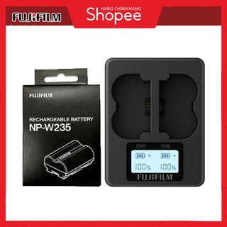 Combo Sạc đôi FUJIFILM BC-W235 + Pin NP-W235 Cho Máy Ảnh Fujifilm - Chính Hãng Fujifilm Việt Nam l Pin zin W235