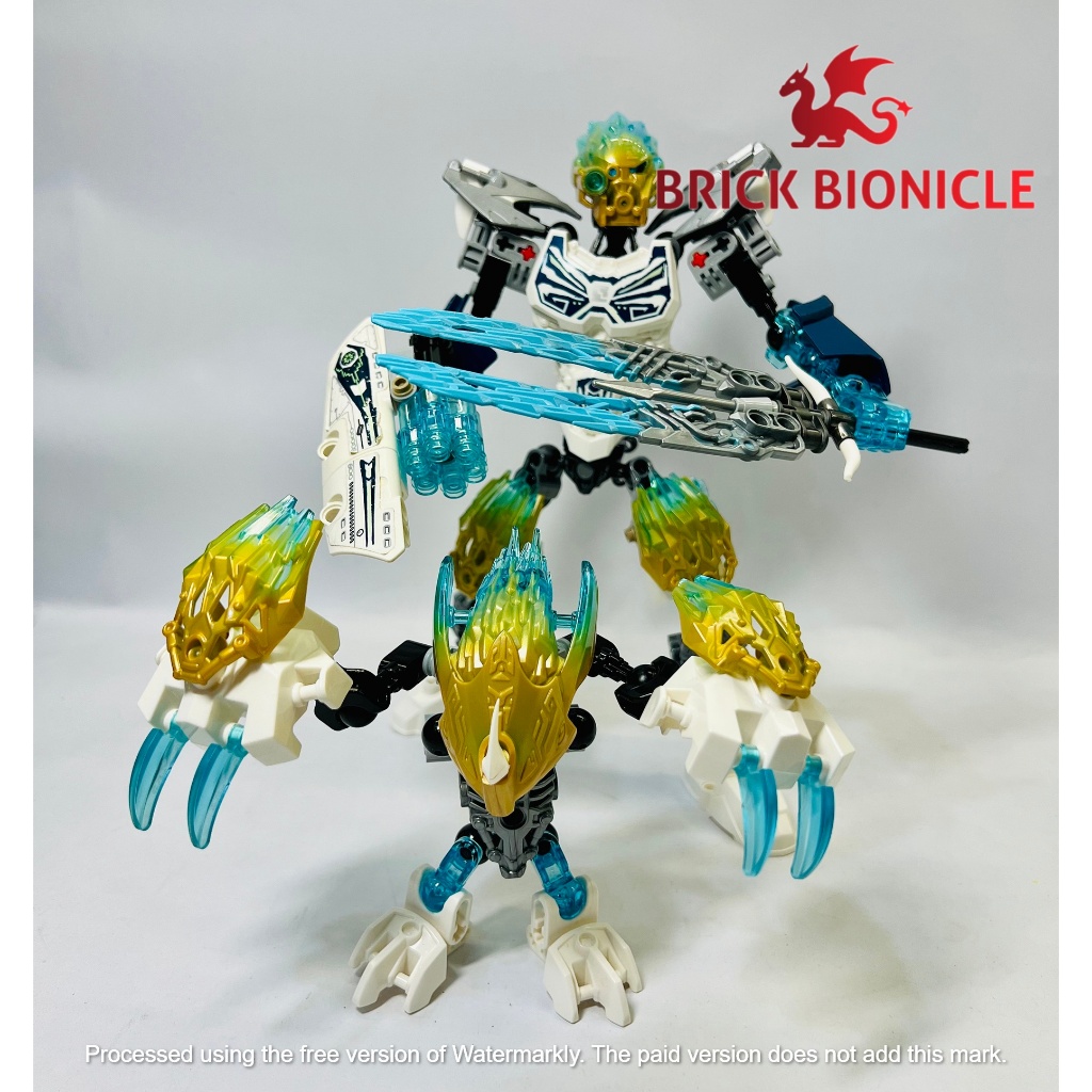 VINTAGE BIONICLE - ĐỒ CHƠI BIONICLE GEN 2 - 71311 Kopaka and Melum no official box