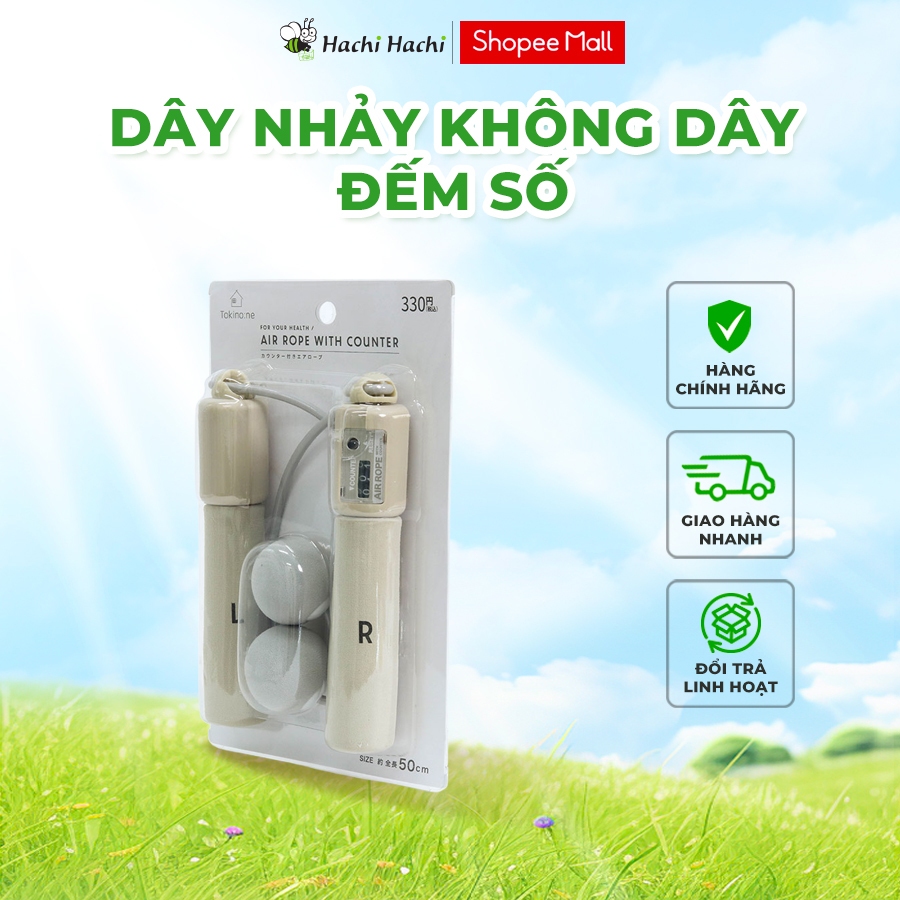 Dây nhảy đếm số tự động không dây - Hachi Hachi Japan Shop