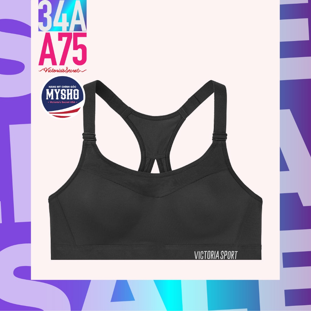 [34A/A75 - 104] Áo tập/ Áo lót thể thao Lightweight Max Sport, Mút đệm -