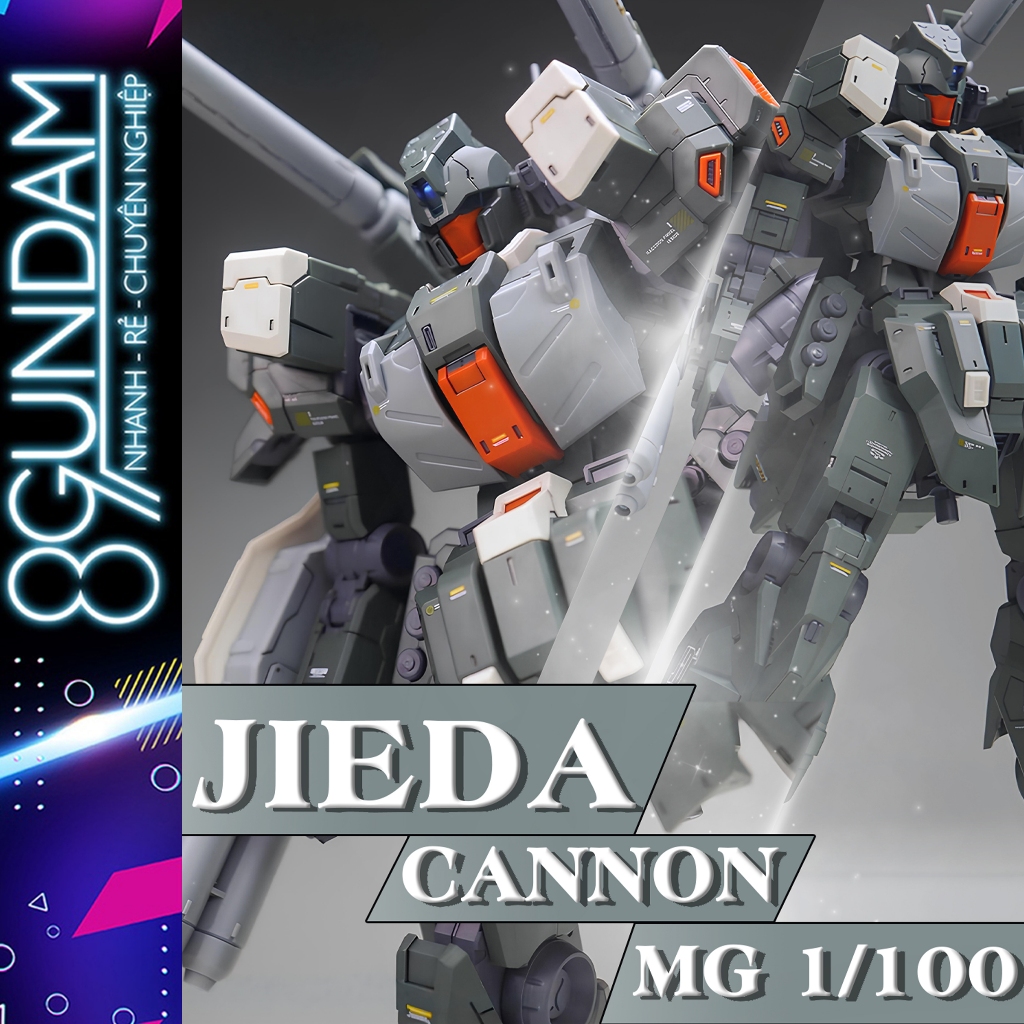 [SẮP VỀ] Mô Hình Lắp Ráp MG JIEDA - Jesta Cannon (tặng base, decal nước, led)