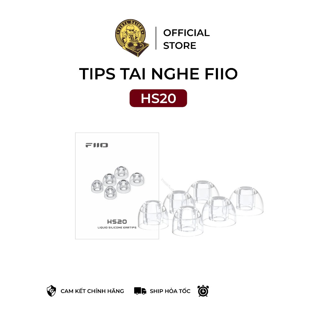 Tips tai nghe FiiO HS20 silicon eartips