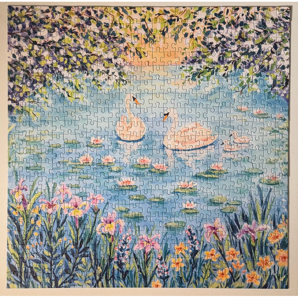 [HÀNG CÓ SẴN] GALISON PUZZLE 500pcs SWAN LAKE
