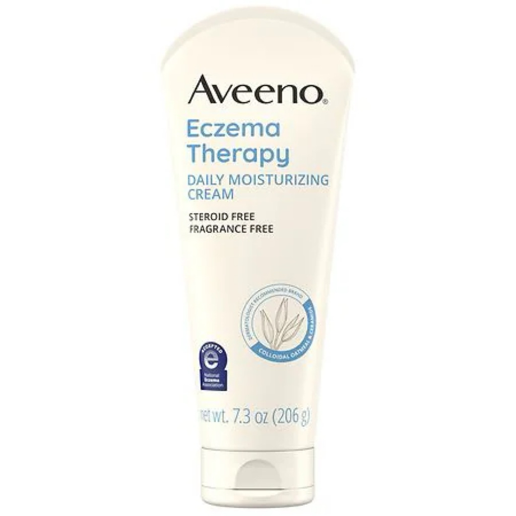 Kem dưỡng thể ban đêm Aveeno Eczema Therapy Itch Relief 312g