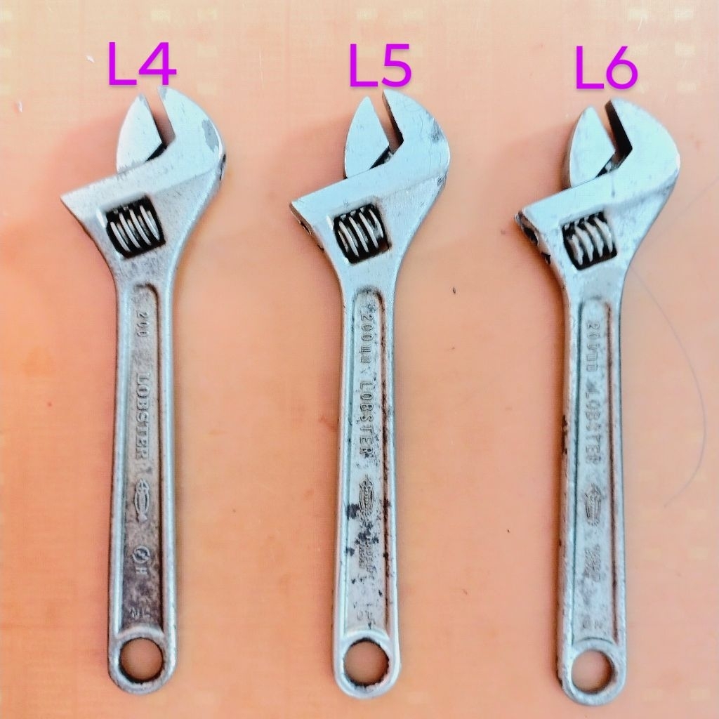 Mỏ lết Nhật bãi size 200. Hàng bãi Nhật.