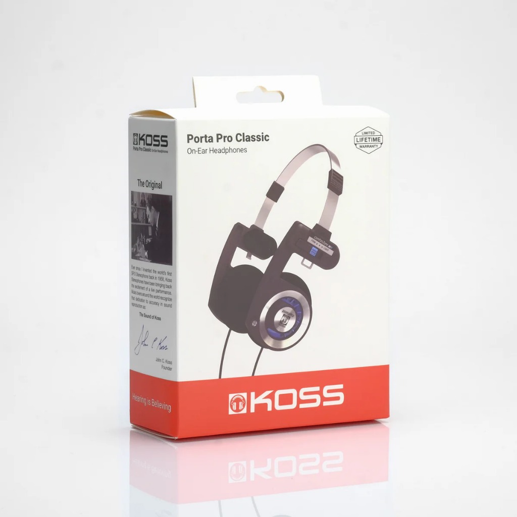Tai nghe chụp tai có dây Koss Porta Pro on-ear headphone - Bảo hành 12 tháng | BigBuy360 - bigbuy360.vn