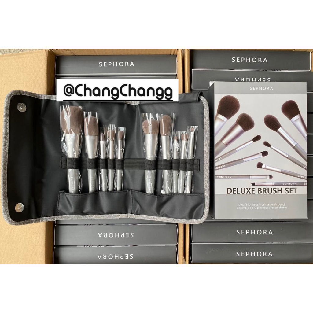 [Auth] Set 10 cọ Sephora Deluxe