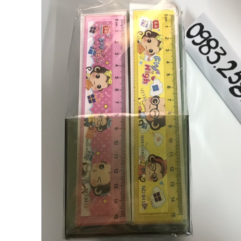 100 CHIẾC THƯỚC KẺ 15CM/ 18CM DÀY ĐẸP