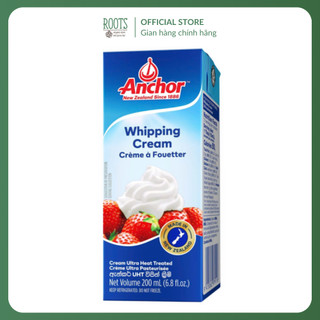 ANCHOR - Kem Sữa Đánh Tiệt Trùng, Whipping Cream, 6.8 fl oz (200ml)