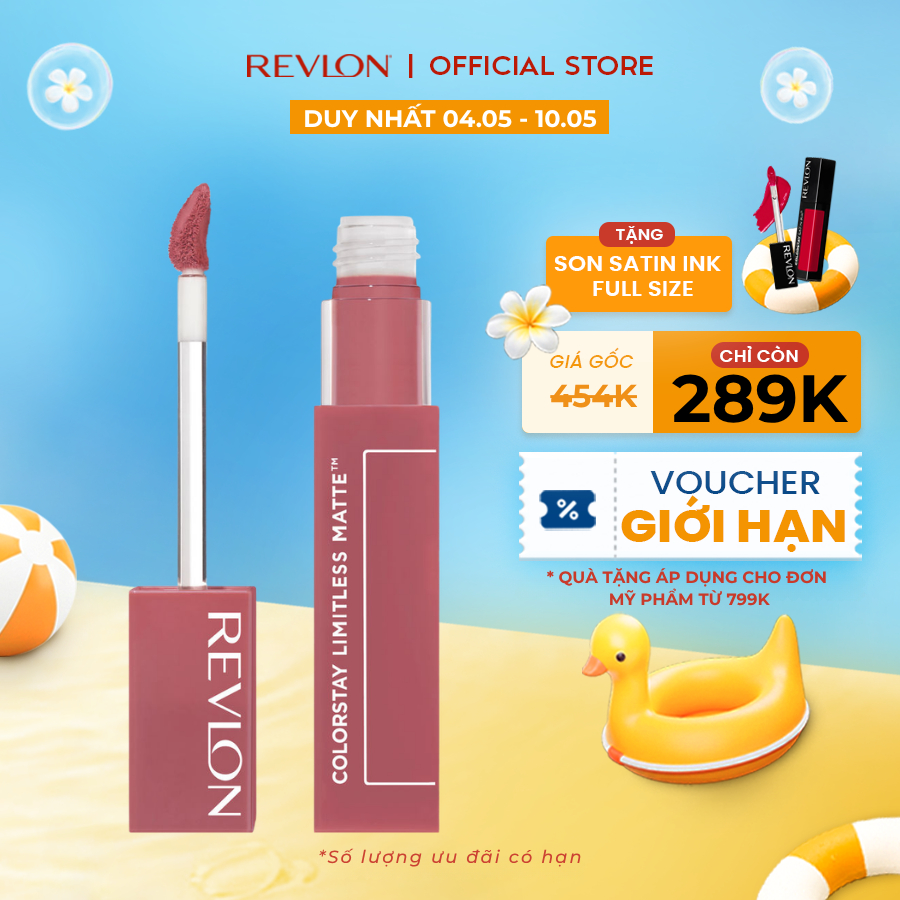 Son Kem Siêu Lì 24H Revlon ColorStay Limitless Matte Liquid Lipstick (5ml)