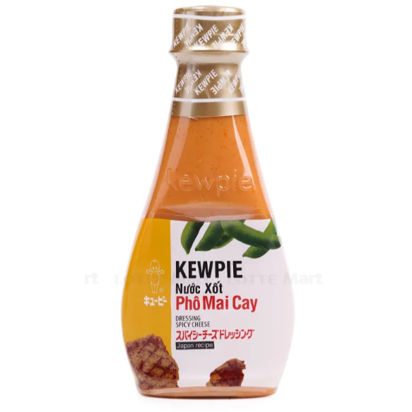 Nước Sốt Phô Mai Kewpie Cay Chai 210ml