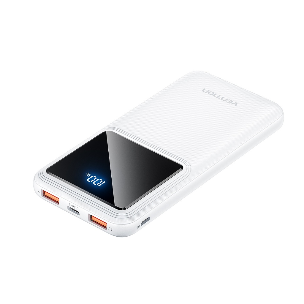 Pin Sạc Dự Phòng 10000mAh 22.5W Vention, 3 Cổng Sạc USB/Type-C/Micro, Hỗ Trợ Sạc Nhanh | BigBuy360 - bigbuy360.vn