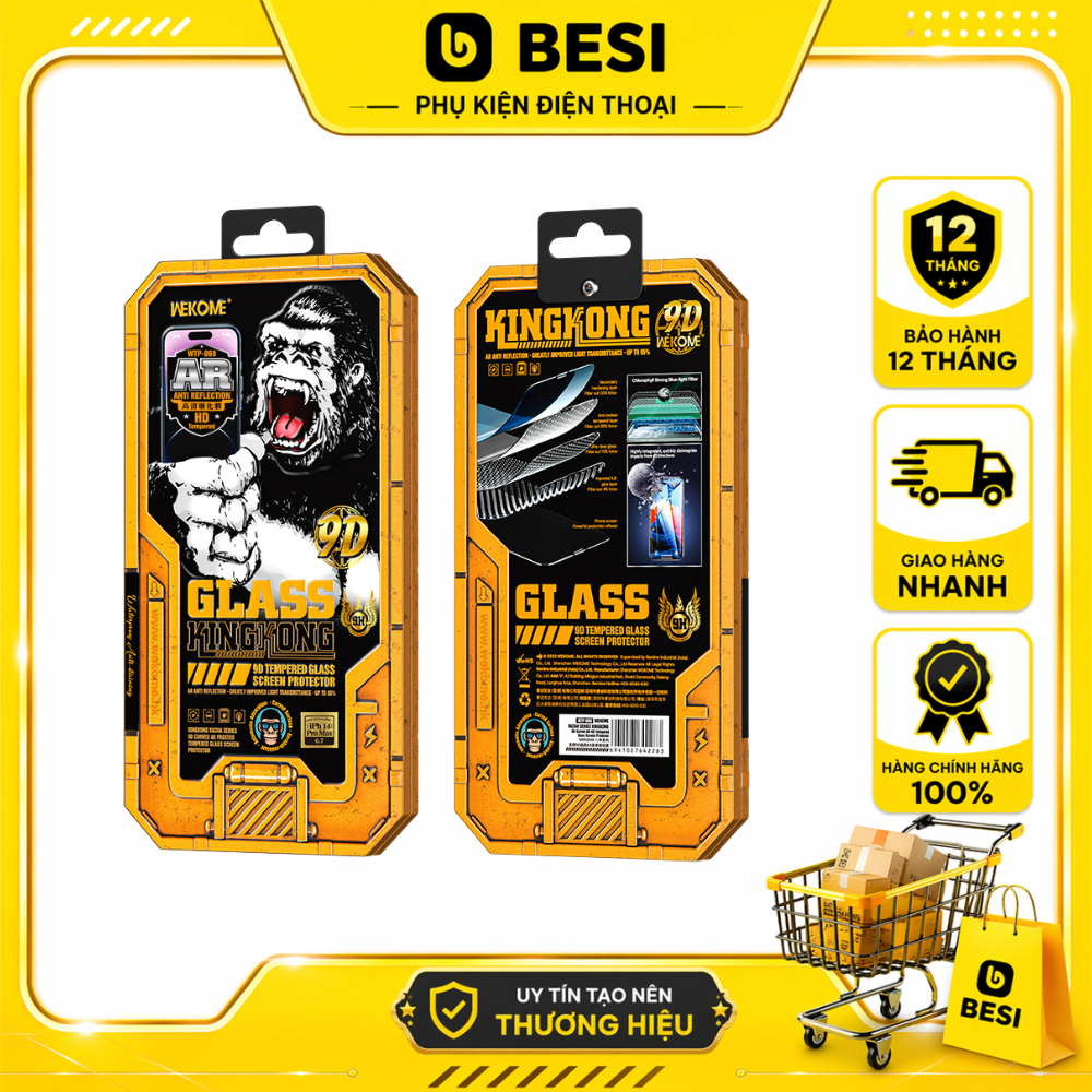 Kính Cường Lực WEKOME HD Screen Protector WTP-069