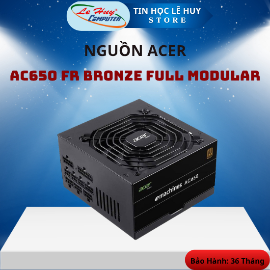 Nguồn ACER AC650 FR Bronze Full Modular