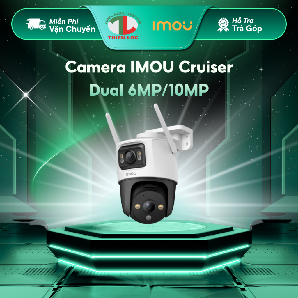 [ Full VAT ] Camera IMOU Cruiser Dual S7XP-6M0WED | S7XP-10M0WED 6MP 10MP