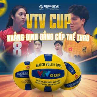 [Hỏa Tốc] Bóng Chuyền Geru Star VTV Cup Chính Hãng – Chuẩn Thi Đấu, Đá Êm, Tặng Túi + Kim Bơm