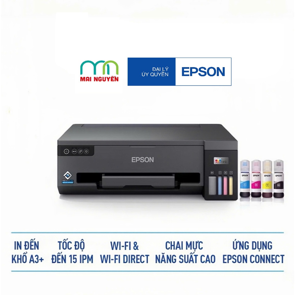 Máy In Phun Màu Epson L11050 Chính Hãng –  In Nhanh, Tiết Kiệm, Kết Nối WiFi Tiện Lợi