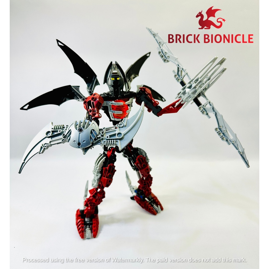 VINTAGE BIONICLE - ĐỒ CHƠI BIONICLE - 8953 MAKUTA ICARAX no official box