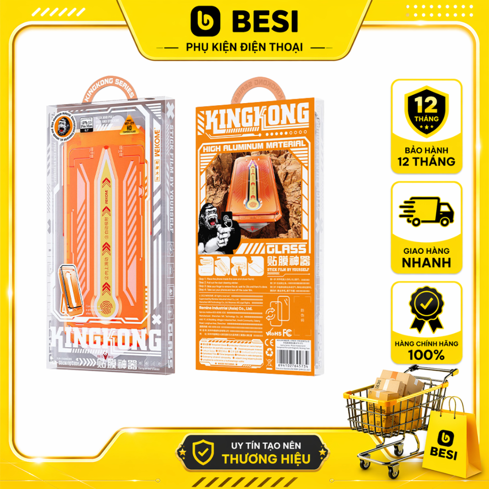 Kính Cường Lực WEKOME WTP-079 Screen Protector