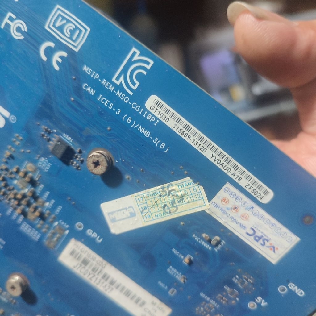cạc màn hình máy tính PC gt 1030 2 gb