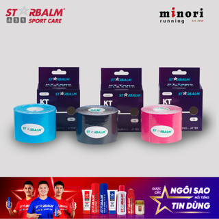 Băng keo dán cơ starbalm đàn hồi hỗ trợ cơ bắp ngăn ngừa chấn thương tape minori store