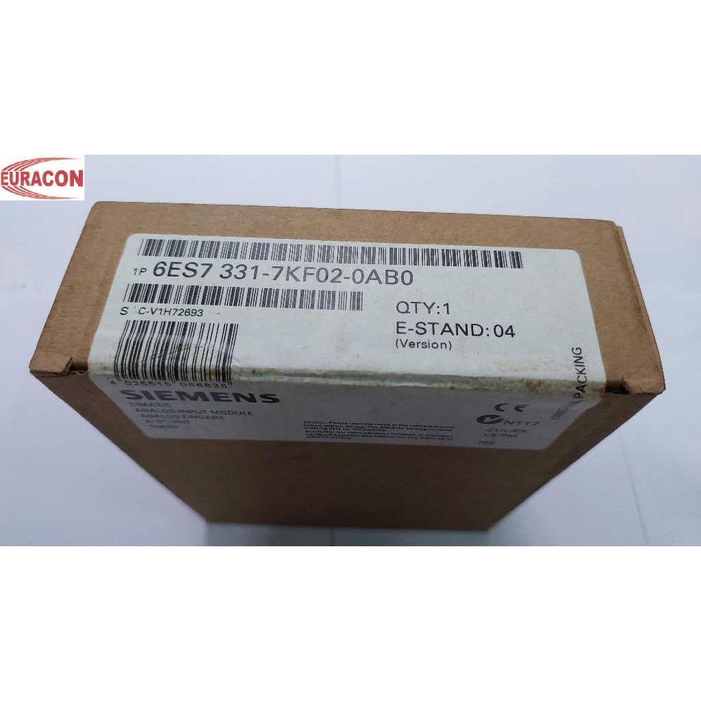 {Xả kho } Siemens module 6ES7 331-7KF02-0AB0; Mô đun Analog input 8 x 12bit 6ES7 331-7KF02-0AB0