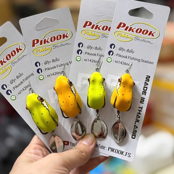 Nhái Thái Lưỡi bkk pikook Thái Lan 2 thìa lưỡi bkk 7g sắc bén