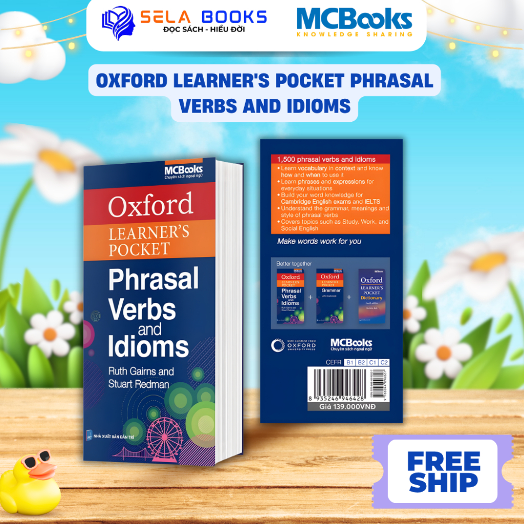 Sách Học Phrasal Verb Tiếng Anh - Oxford Learner's Pocket Phrasal Verbs And Idioms