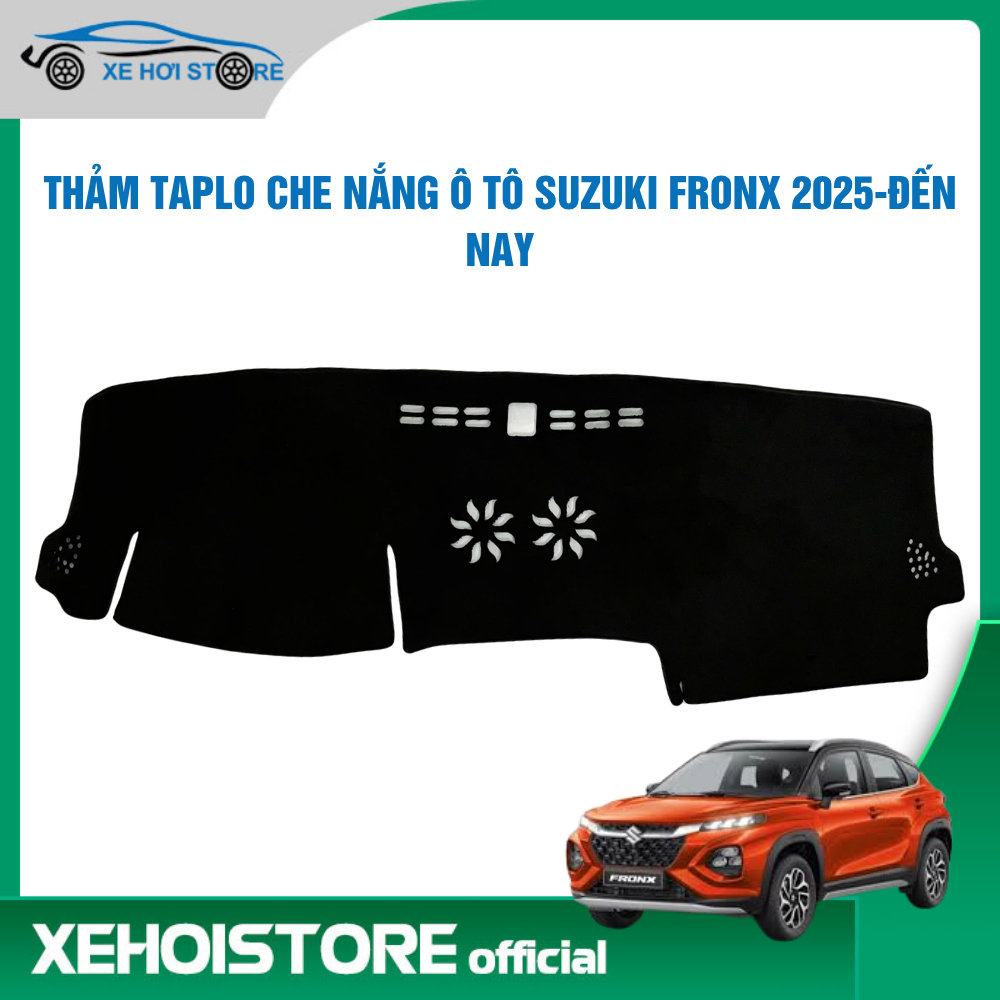 Thảm Taplo che nắng ô tô Suzuki Fronx 2025-Đến Nay chất liệu Nhung dày