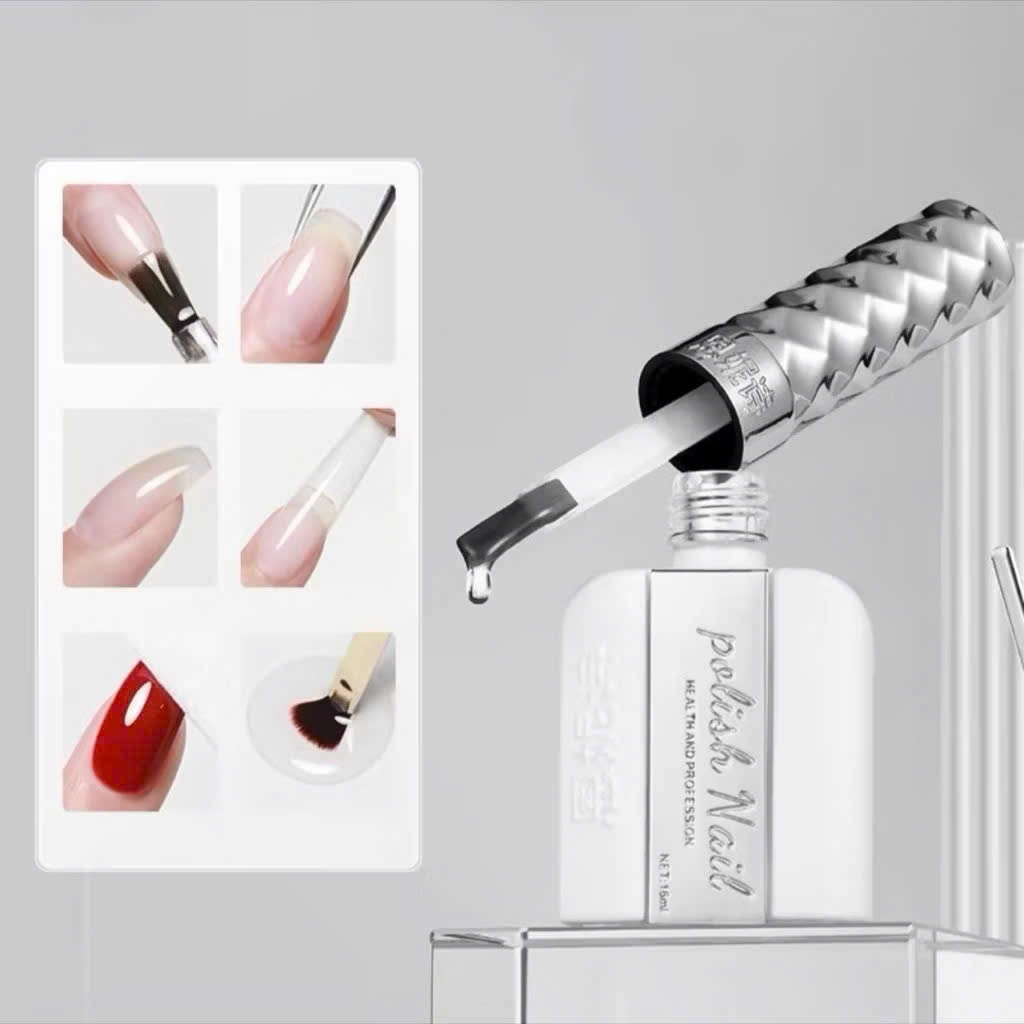 Glue gel 6in1 Annies chai trắng chính hãng, Glue Gel 6in1 Annies Up móng , Cứng, Tạo cầu Form, Phủ ẩ