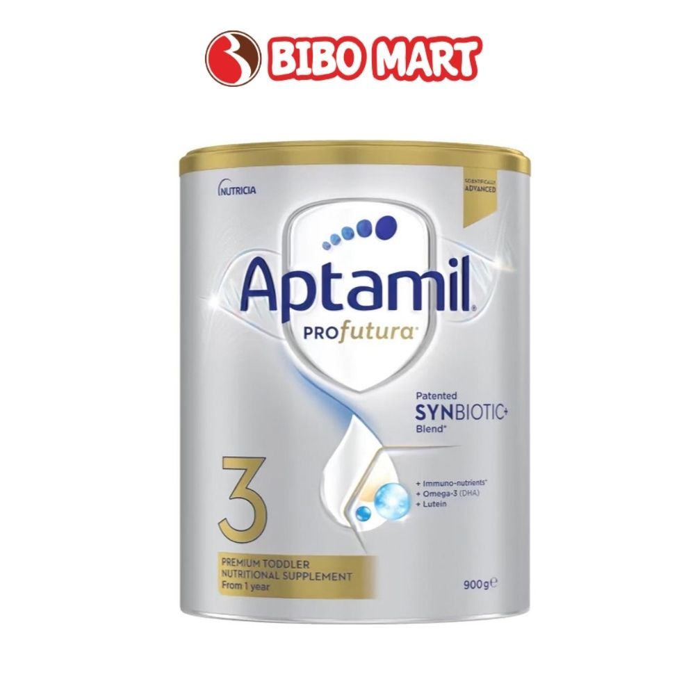 [MALL] Sữa Aptamil Profutura Úc Bạc Hỗ Trợ Tiêu Hóa Số 3 Cho Bé Trên 1 Tuổi - Bibomart