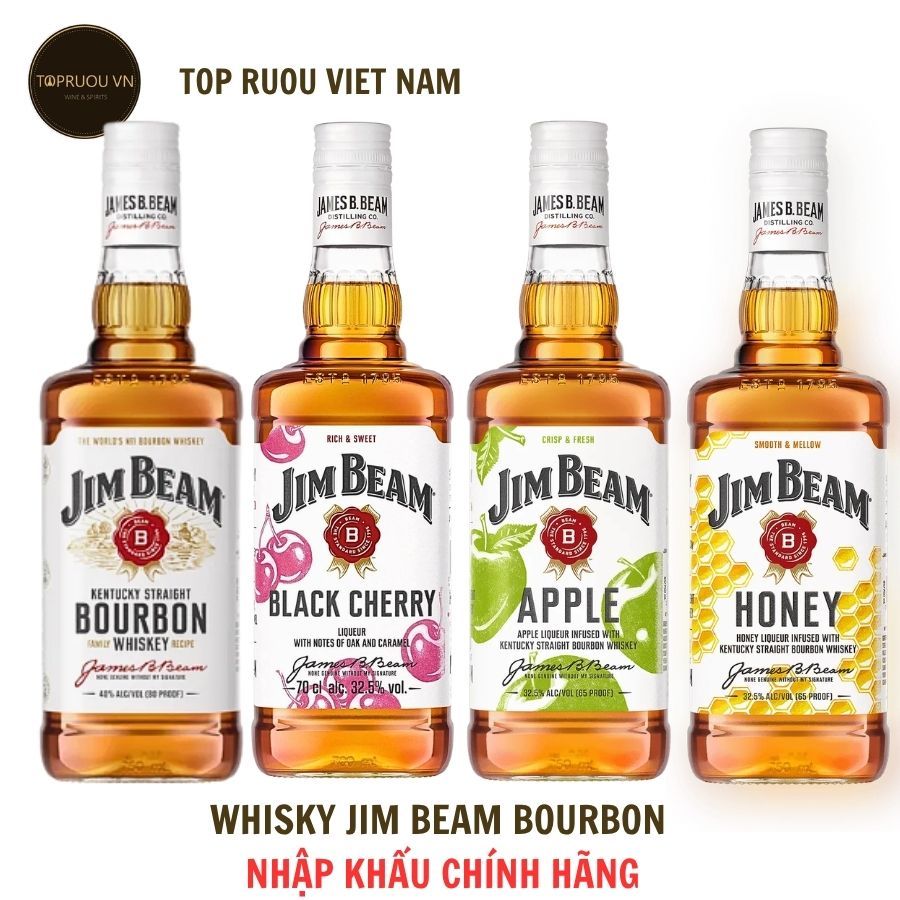 [Top Ruou] Whisky Jim Beam Chính Hãng