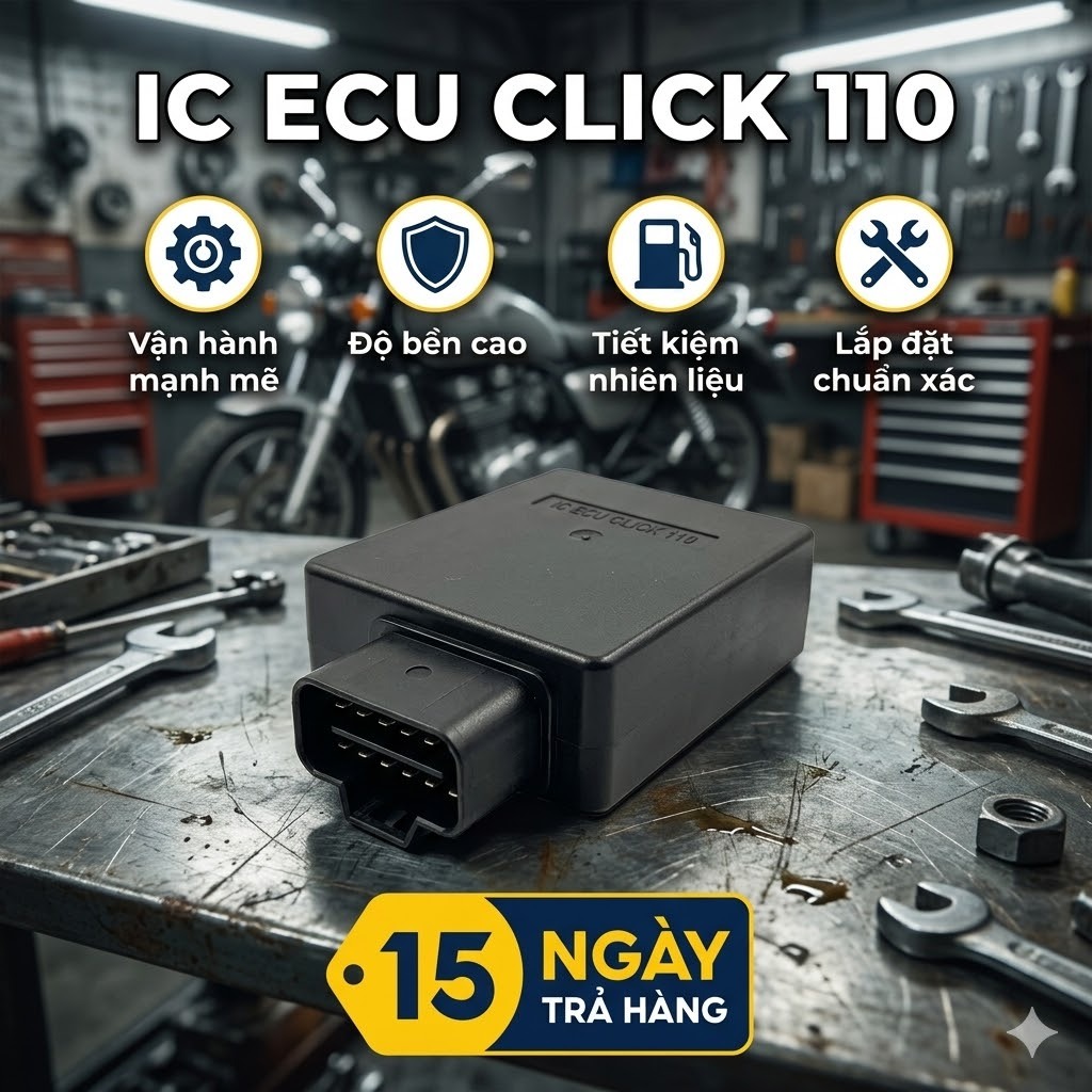 IC Xe Click 110 2007–2012 | Hộp Đánh Lửa IC Điện Tử Ổn Định – Nổ Máy Nhạy – Vận Hành Mượt