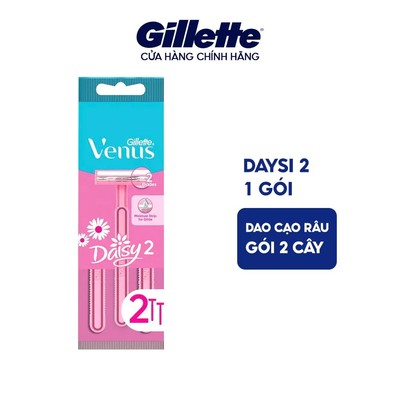 [QT] Dao cạo Nữ GILLETTE Venus Daisy 2 - Hộp 2 Cây
