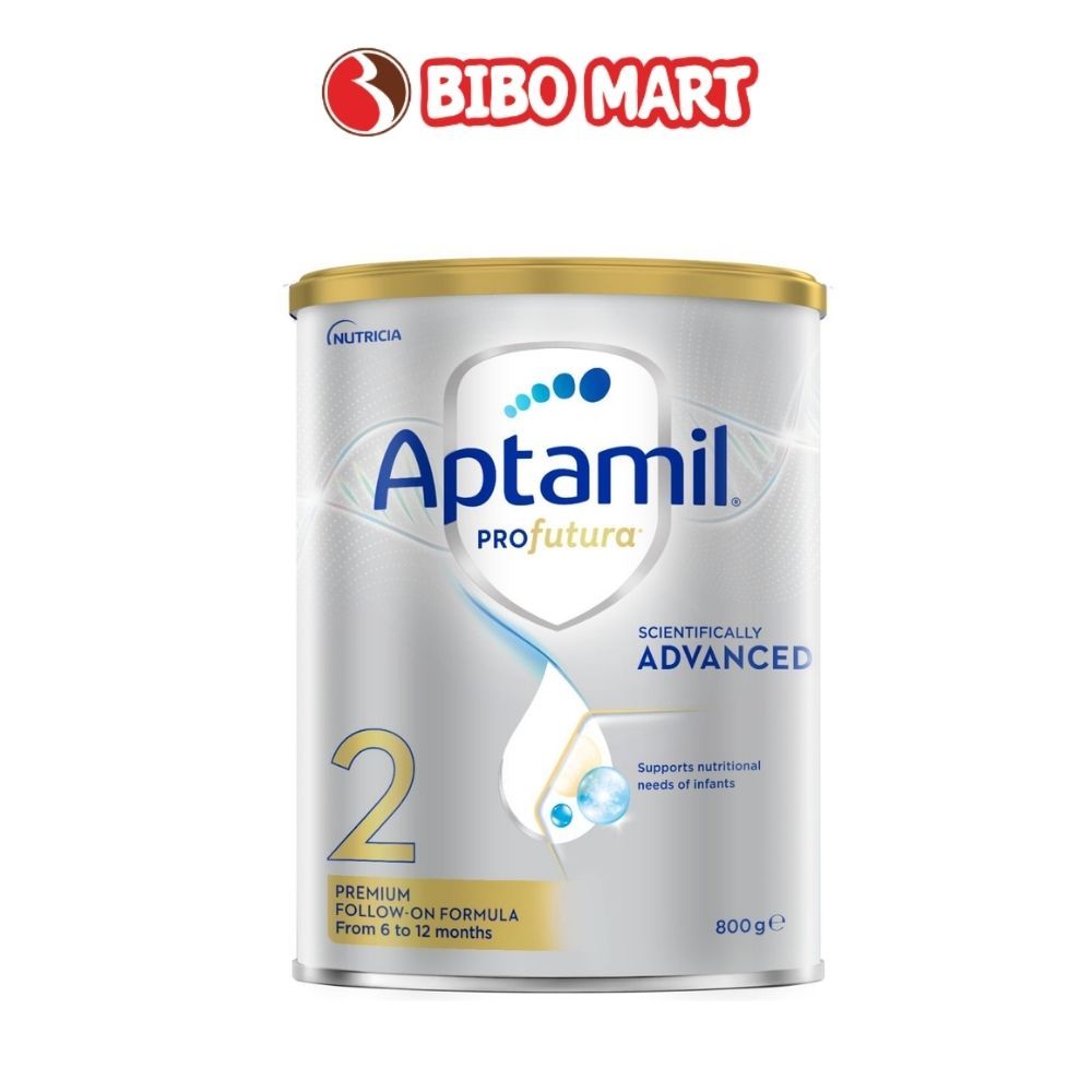 [MALL] Sữa Aptamil Profutura Úc Bạc Số 2 Hỗ Trợ Tiêu Hóa Cho Bé 6 - 12 Tháng - Bibomart