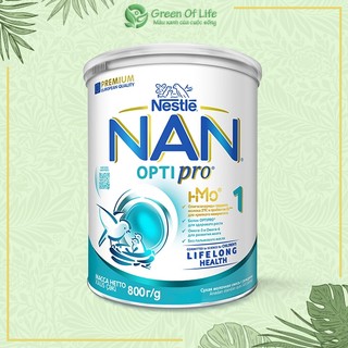 GREENOFLIFE    Sữa Bột NAN Optipro HMO Nga số 1-2-3-4 800G