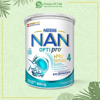 GREENOFLIFE    Sữa Bột NAN Optipro HMO Nga số 1-2-3-4 800G