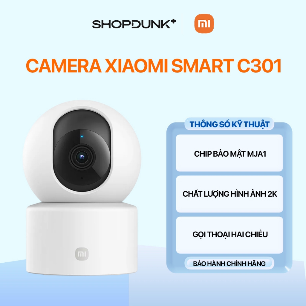 Camera Quan Sát Xiaomi Smart Camera C301 Chính Hãng