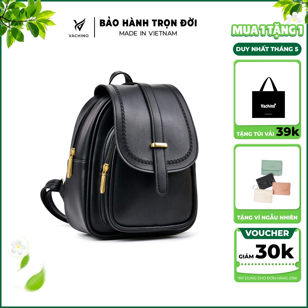 Balo da nữ thời trang dễ thương cao cấp VACHINO-BG018