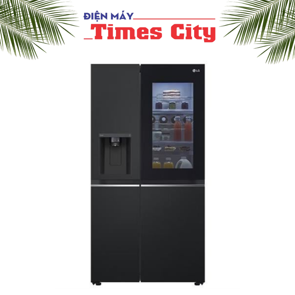 Tủ lạnh LG Inverter 635 lít Side By Side InstaView GR-G257BL
