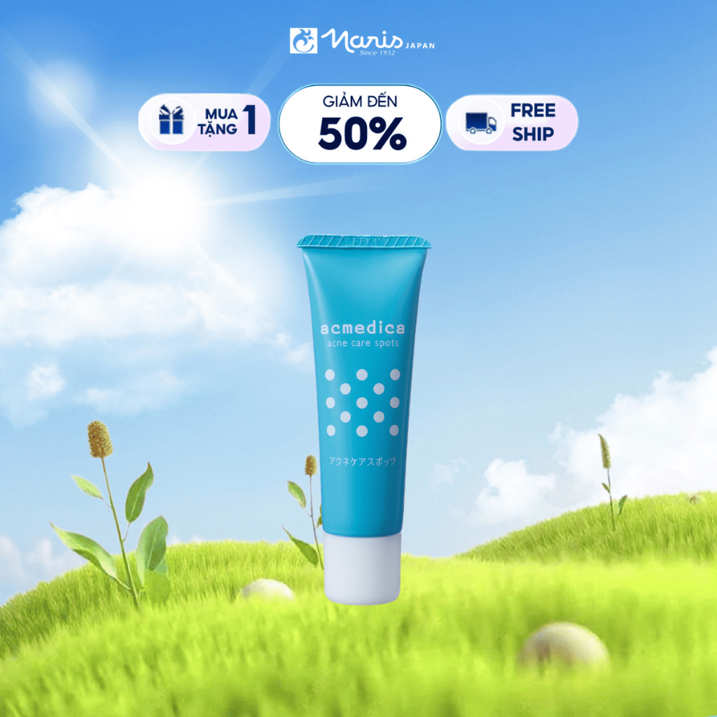 Gel ngừa mụn & sẹo thâm Naris Acmedica Acne Care Spots 25gr