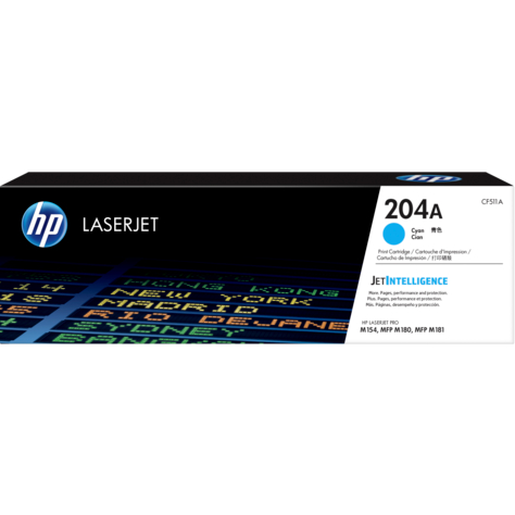 Mực in 204A Black Original LaserJet Toner Cartridge (CF510A)