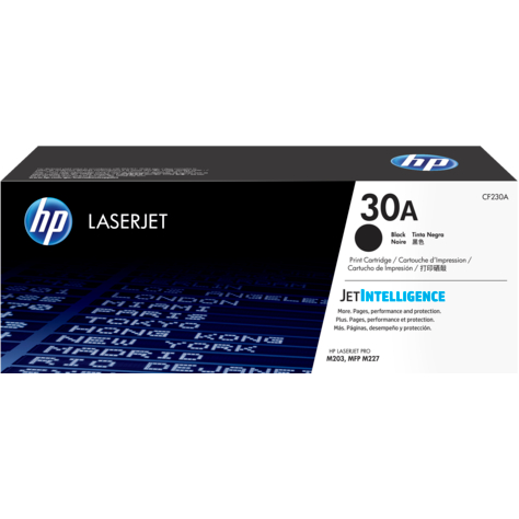 Mực in 30A Black Original LaserJet Toner Cartridge (CF230A)