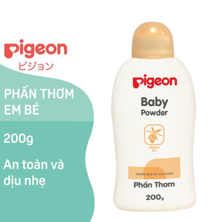 Phấn thơm Pigeon cho bé nắp màu 200G